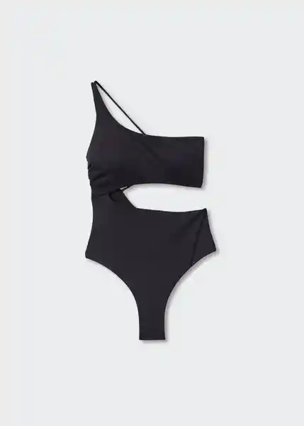 Traje del Bañador Cira Negro Talla XS Mujer Mango