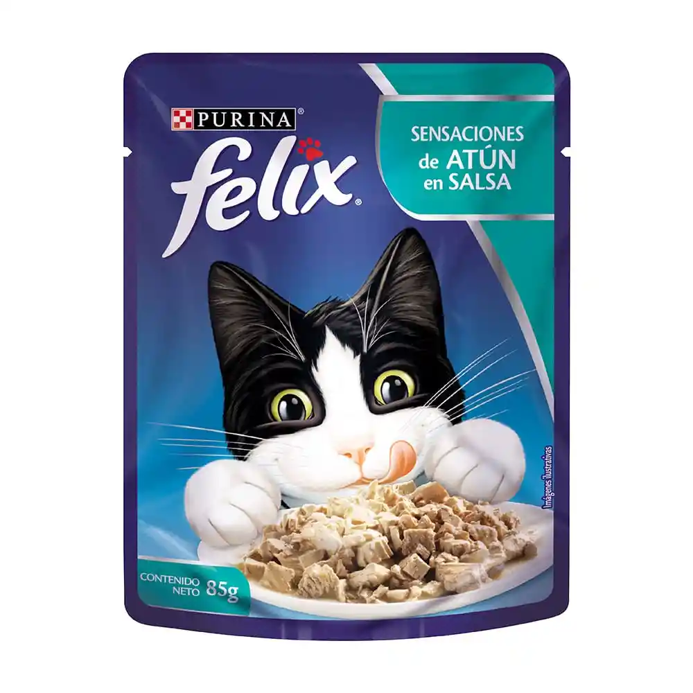 Felix Alimento Húmedo para Gato Adulto con Sabor a Atún en Salsa
