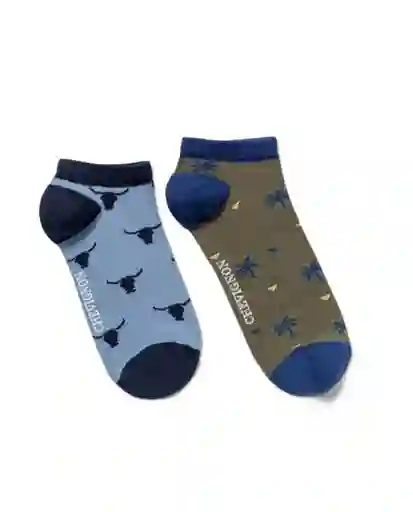 Pack Medias Gift Masculino Talla 10-12 Surtido1 Chevignon