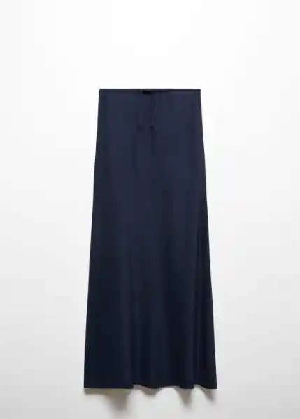 Falda Mar Navy Talla 19 Niña Mango