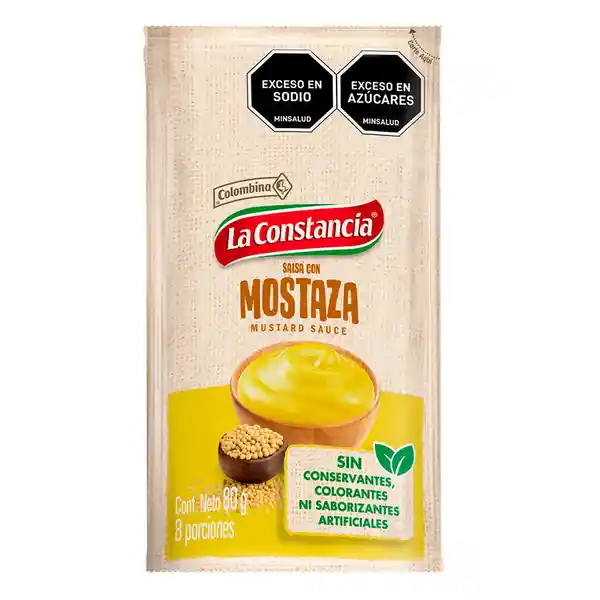Constancia Salsa Mostaza