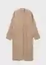 Abrigo Ringon Piedra Talla XL Mujer Mango