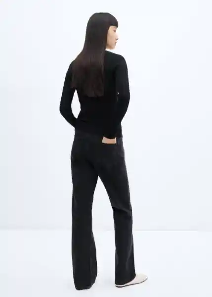 Jersey Flurries Negro Talla XS Mujer Mango