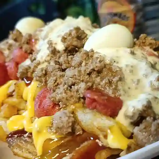 Papas de la casa con criolla