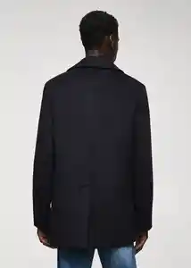 Abrigo Tinof Navy Talla XXL Hombre Mango