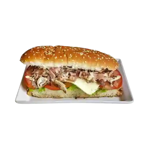 Sándwich Pollo y Champiñón