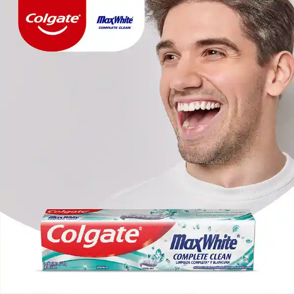 Crema Dental Colgate Max White Complete Clean Paquete