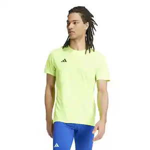 Adidas Camiseta Adizero Tee Hombre Verde Talla S Ref: IX2841