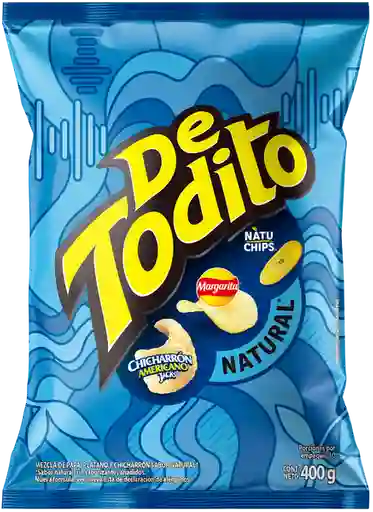 Detodito Snack Natural 400 g