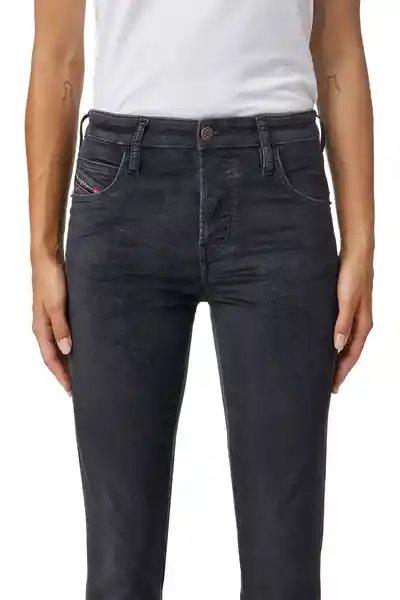 Diesel Jean Babhila Para Mujer Gris Talla 28