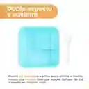 Contenedor Para Alimentos Compartimentos Morado y Verde Miniso