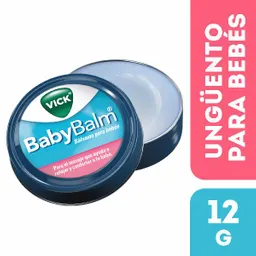 Vick BabyBalm Bálsamo Para Bebés X 6