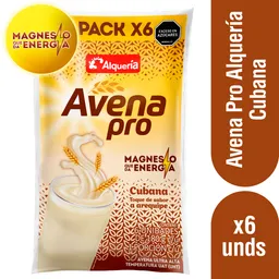 Alqueria Avena Pro Cubana Bolsa 180G X 6 Unds