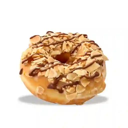 Donut anillo almendra cinta chocolate