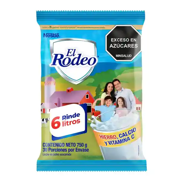 Leche en polvo EL RODEO x 750g