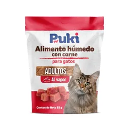 Pukí Alimento Hum Carne Gatos