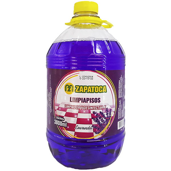 Zapatoca Limpia pisos Lavanda 3000 ml