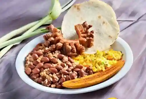 Calentado con proteína