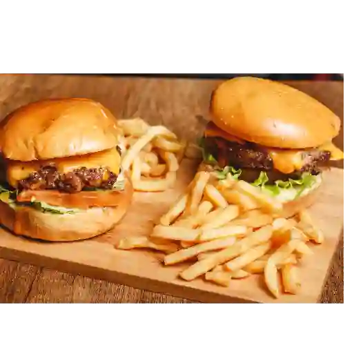 Promo 2 Deli Burger y 2 Acompañantes