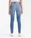 Jean Rusty Femenino Azul Francés Medio Talla 10 Chevignon