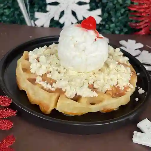 Waffle de buñuelo