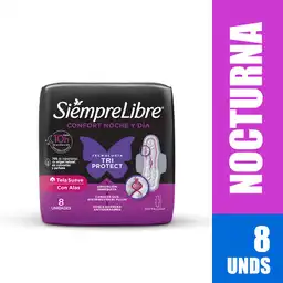 Toalla Higiénica Stayfree Confort Noche y Día 8 Und