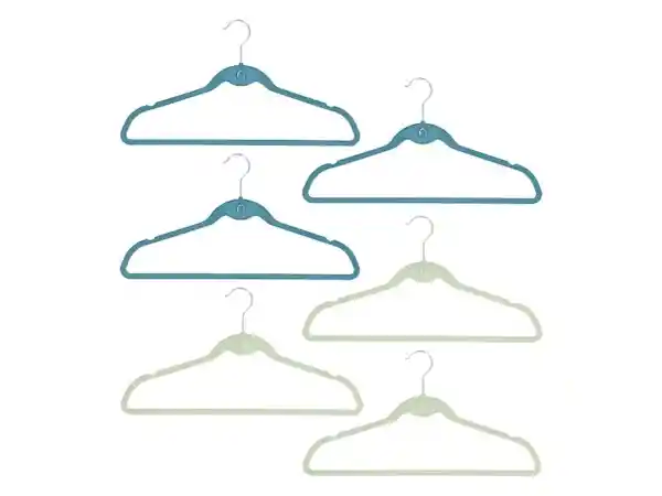 Set Colgadores Básicos Azul Casaideas