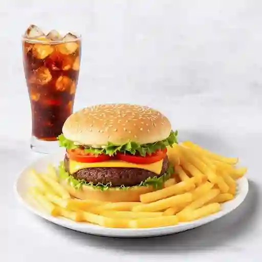 Combo Hamburguesa Sencilla