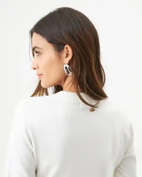 Suéter Shine Femenino Crudo Porcelana Claro Talla M Chevignon