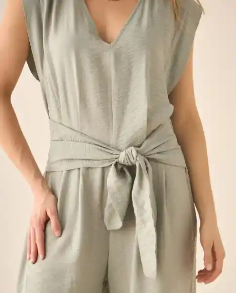 Vestido Verde Hibernal Claro Talla M 693G004 Esprit