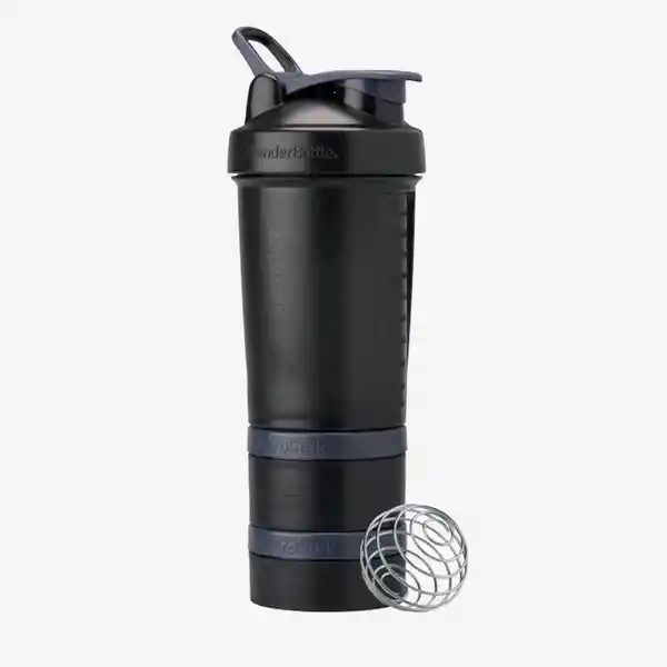 Blender Bottle Botella Shaker Prostak V2 Negro 22 Oz