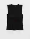 Camiseta Negro Talla: MEDIUM Aerie 1972073 American Eagle