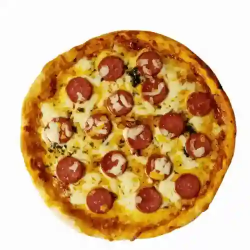 Pizza Jamón y Salchicha