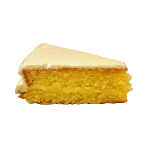 Porción de Torta Vainilla Cubierta Viena