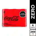 Gaseosa Coca-Cola Zero 269Ml X 6 Unds