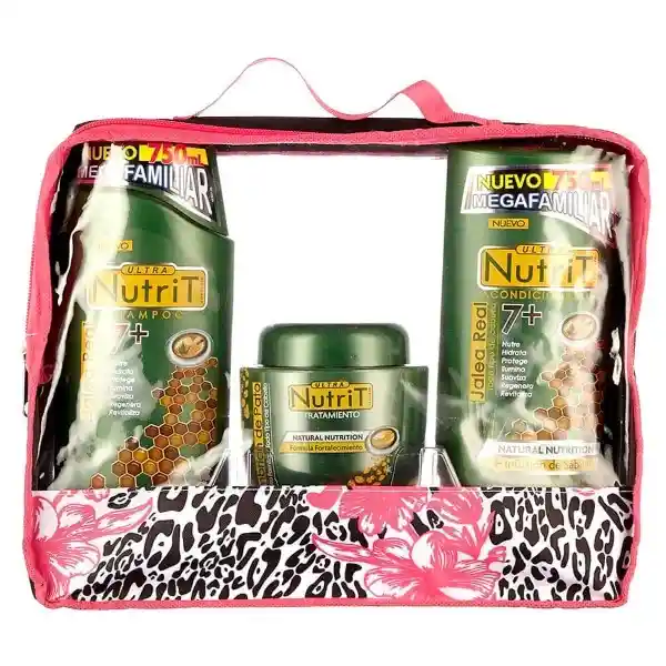 Nutrit Shampoo Jalea + Acondicionador + Tratamiento