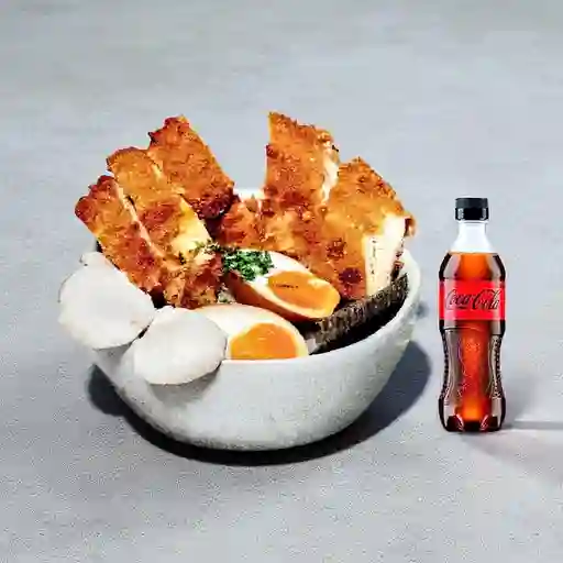 Combo Torikatsu Ramen Pollo Panko +Cocacola Zero 400ml