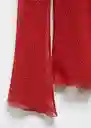 Blusa Roses Rojo Talla XS Mujer Mango