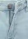 Jean Newmom Tejano Claro Talla 42 Mujer Mango