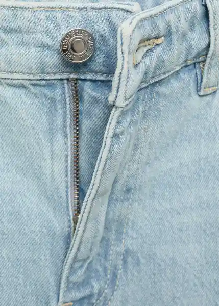 Jean Newmom Tejano Claro Talla 42 Mujer Mango