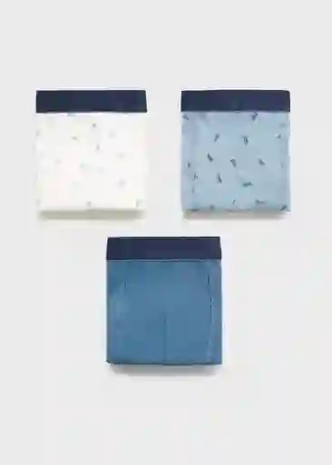 Pack Calzoncillo Outdoor Azul Talla 09 Niño Mango