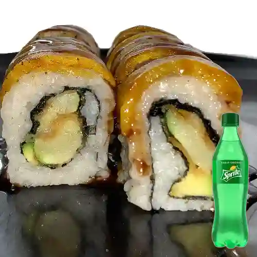 Combo Veggie Roll + Sprite Original 400 ml