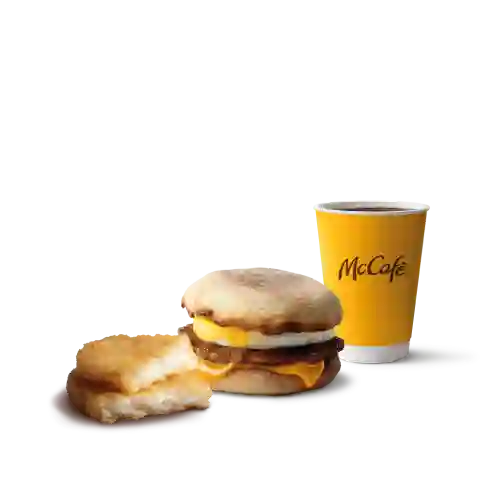McCombo Egg McMuffin Salchicha