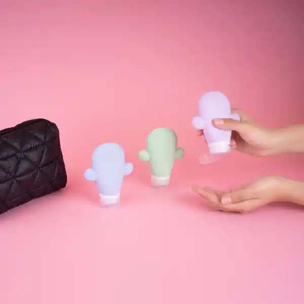 Botella de Viaje Cactus 90 mL Miniso