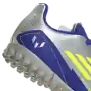 Adidas Guayos F50 Club Tf J Messi Fútbol Unisex Gris Talla 4