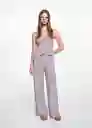 Pantalón Highp Rosa Pastel Talla 22 Teen Niñas Mango