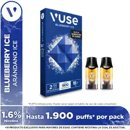 Vuse Epod Arándano Ice 1.6% Nicotina