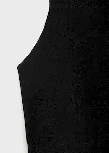 Vestido Mushu Negro Talla XS Mujer Mango