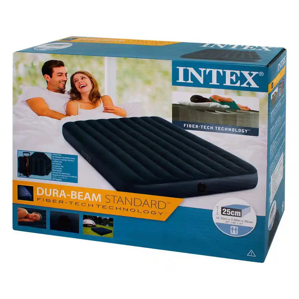 Colchon Inflable Queen Dura-Be Intex 64736