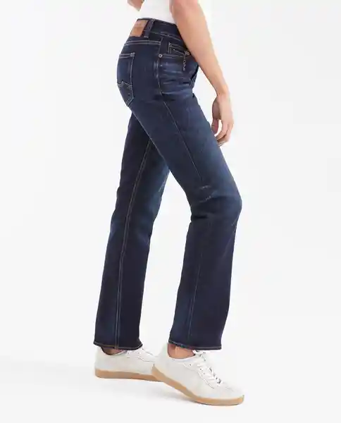Jean Rusty Femenino Azul Dark Talla 6 Chevignon